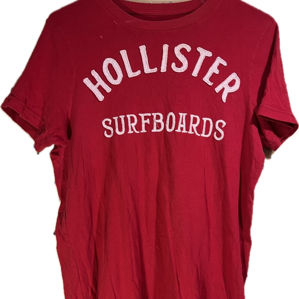 Hollister Surfboards Red Tee